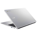 Notebook Acer Chromebook 315 CB315-4H-C7A1 Intel Celeron N4500 Pantalla Full HD 15.6" / 4GB de RAM / 64GB eMMC - Pure Plata