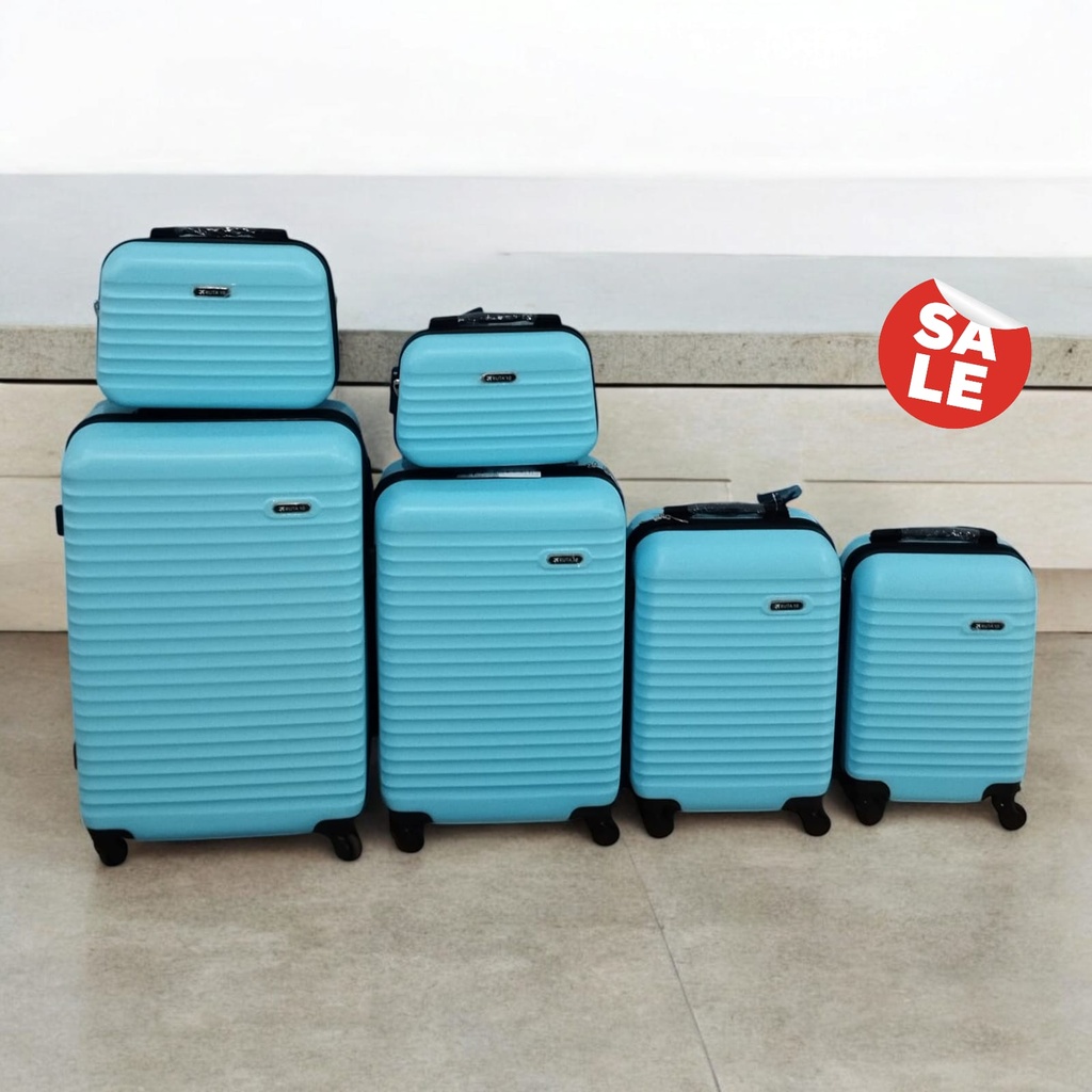🧳Set de Maletas RUTA 10 (6 Piezas) – ABS + Policarbonato
