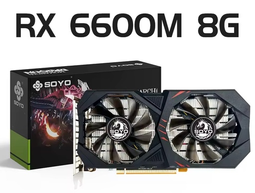 Tarjeta Gráfica (GPU) AMD RX 6600M 8GB GDDR6